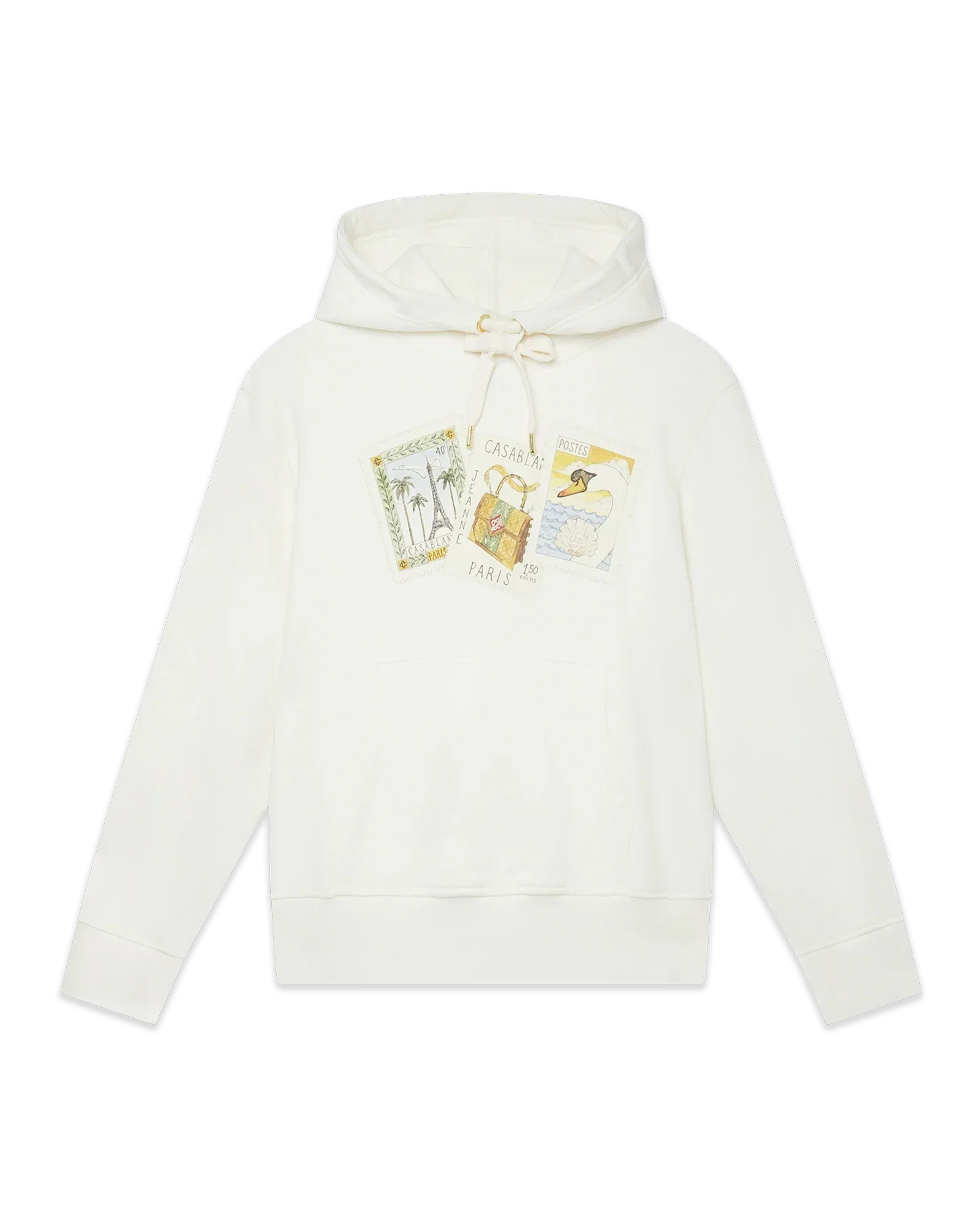 Souvenirs De Vacances Printed Hooded Sweatshirt
