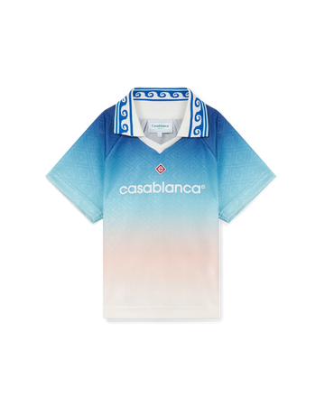 Jacquard Monogram Football Shirt
