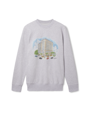 Grey Marl Fifth Avenue Sweatshirt